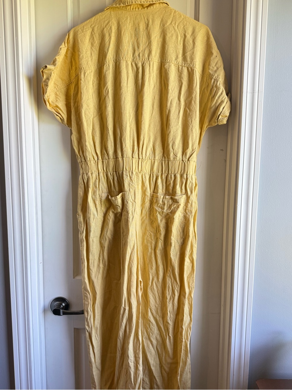 Universal Thread Yellow Jumpsuit - Picture 6 of 7